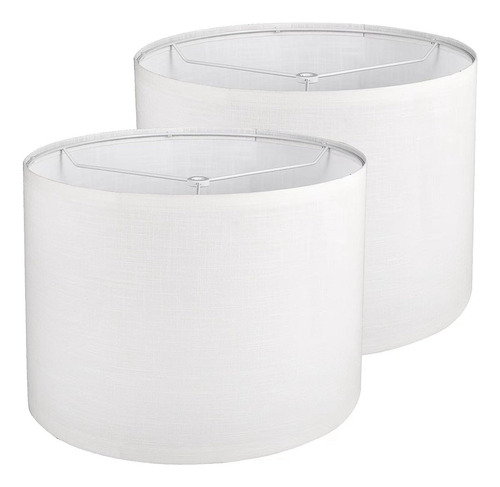 2 Pantallas De Tambor, Pantallas De Lámpara Para Lámpara De