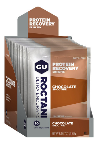 Gu Energy Roctane Ultra Endurance Protein Recovery Drink Mix