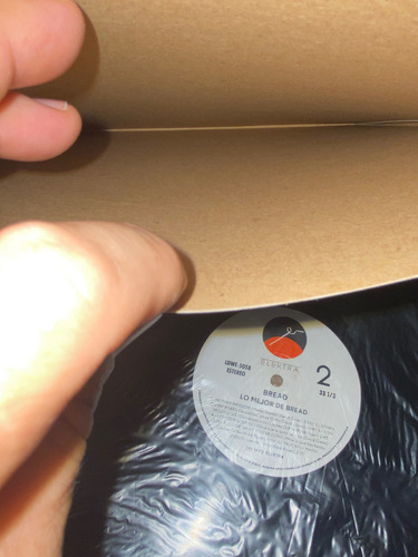 Disco Lp Lo Mejor De Bread Elektra Récords, Mexico 1973 Estándar (Usado)