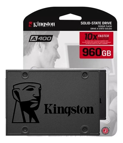 Disco sólido interno Kingston SA400S37/960G 960GB