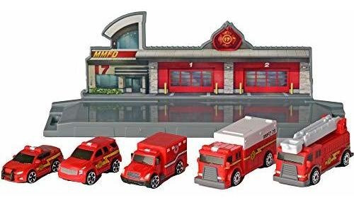 Micro Machines World Packs, Fire & Rescue: Cuenta Con 5 Vehí