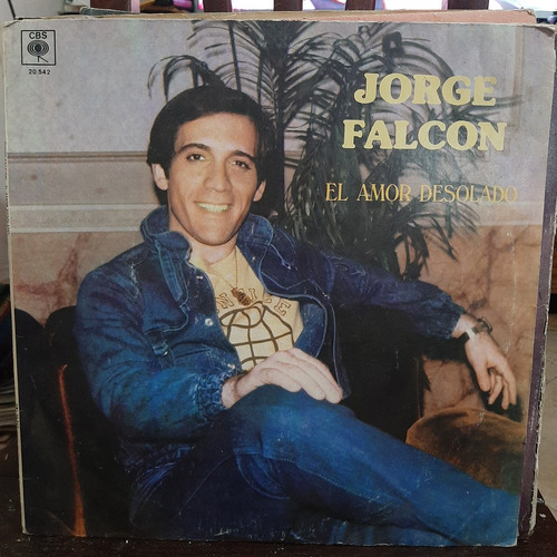 Vinilo Jorge Falcon El Amor Desolado T1