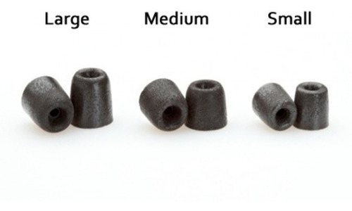 Imagen 3 de 8 de Kz Almohadillas Ear Tips 3 Pares En S M L Originales Foam - Representante Oficial Kz
