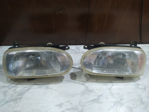 Par Farol Golf Mk3 Mexicano Horiginal Com Detalhes 