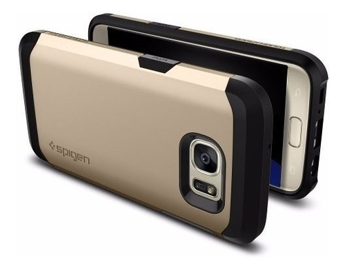Funda Spigen Tough Armor Samsung Galaxy S7 - Dorado