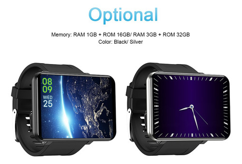 Imagen 7 de 10 de Domiwear 2.86 4g Reloj Inteligente Con Ranura Para Tarjeta