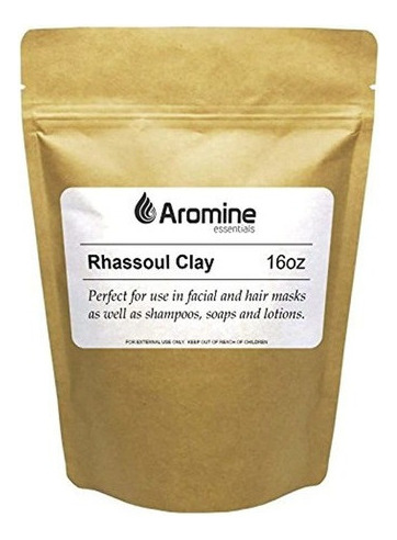 Polvo De Arcilla Rhassoul (ghassoul) - 16oz (1 Lb) - Mascari