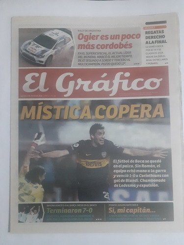 Suple El Gráfico Ta 182 Copa Boca 1 Corinthians 0