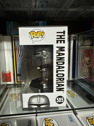 Funko Pop 585 Star Wars The Mandalorian El Mandaloriano (Usado)