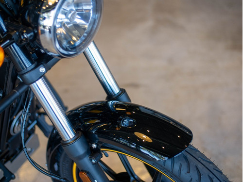 Imagen 16 de 25 de Royal Enfield Meteor Fireball Amarilla Reserva Hoy