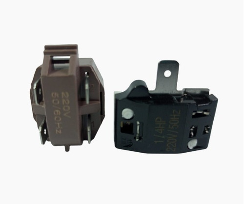 Conjunto Arranque Heladera Relay Ptc + Protector Termico 