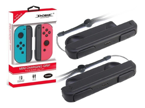 Imagen 4 de 6 de Base De Carga Mini Charging Grip Para Switch Joy-con Dobe