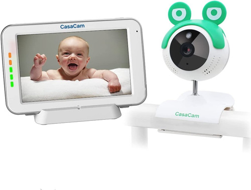 Casacam Bm240 - Monitor De Bebé Con Pantalla Táctil De 5 Pul
