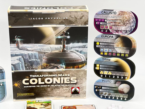 Terraforming Mars The Colonies De Stronghold Games, Juego De
