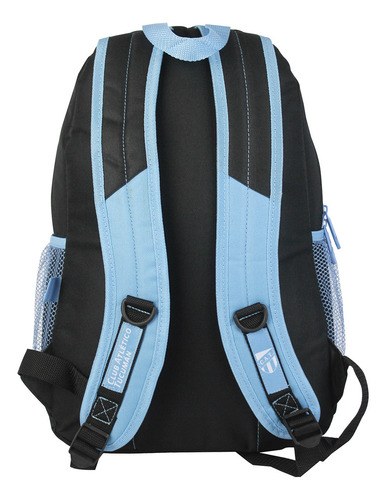 Mochila Atlético Tucumán Estampada De 17 Producto Color Celeste Diseño De La Tela Cat