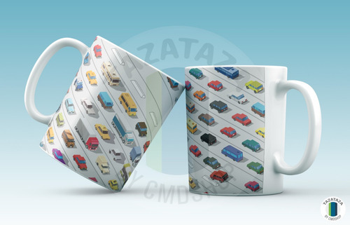 Imagen 8 de 10 de Taza Mug Design Retro Cel. Graphics. Game. Varios Diseños