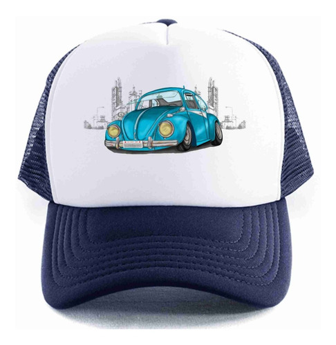 Gorra Vw Vocho Turquesa