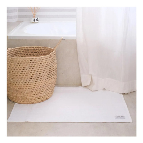 Toalla De Piso Pie De Baño 700 Gramos Danubio Spa - Hotel Blanco