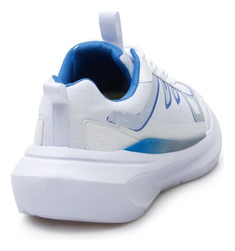 Tenis Preparatoria 0063463ve Textil Rayas Textura Blanco