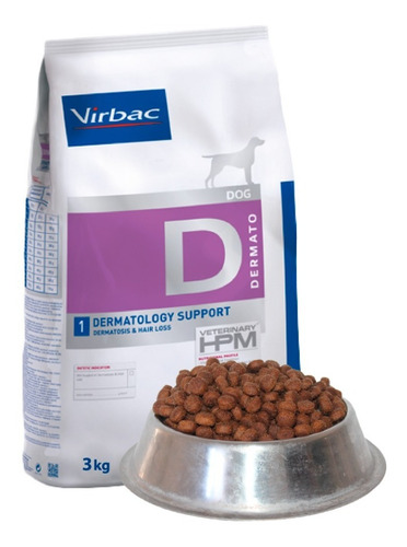Croquetas Virbac Para Perro Con Problemas En La Piel  3kg
