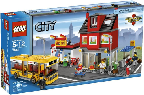 Set De Construcción Lego City Corner 7641