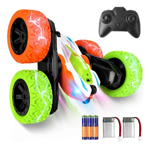 Coche Teledirigido DAJASD A Escala 1:32 Con Luces Y Mando 2.4G – Juguete RC De Alta Velocidad Para Niños | Regalo De Navidad