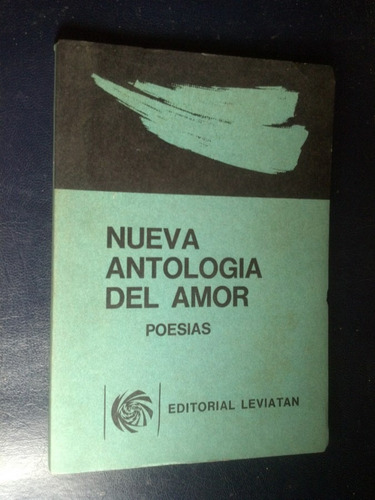 Nueva Antología Del Amor Schvartz, Claudia (compilación)