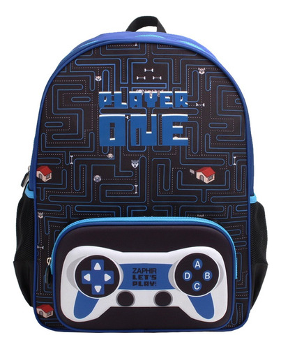 Mochila 17 Pulgadas Joystick Escolar Player One Zaphir