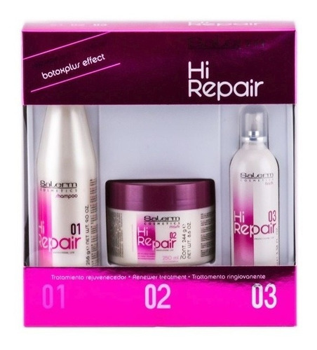 Oferta Salerm Hi Repair Kit Efecto Rejuvenecedor De Cabello 