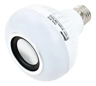 Foco Con Bocina Bluetooth Mavrik 8970 Multicolor 10w