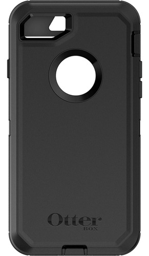 Funda Protectora Para iPhone 7 Otterbox, Color Negro