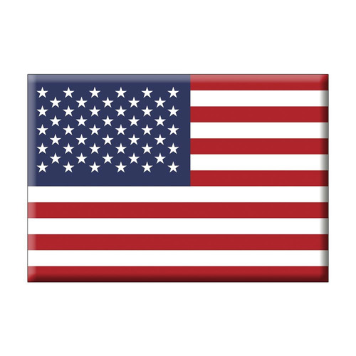 Ímã Da Bandeira Dos Estados Unidos Da América Eua Usa