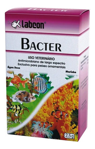 Alcon Labcon Bacter Antimicrobiano P/ Peixes De Aquario