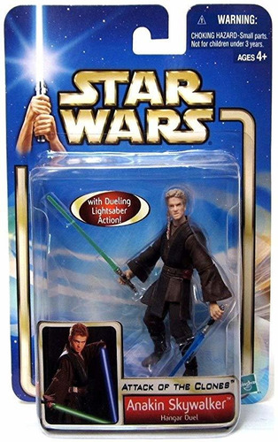 Star Wars 2002 Saga Collection Anakin Percha Duel (ataque De