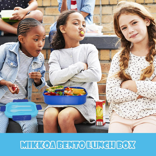 Mikkoa Lonchera Bento Para Niños, Lonchera Bento De 44.0 Fl