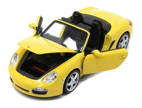 Auto Porsche Boxter S Convertible  Coleccion Welly Esc 1:24