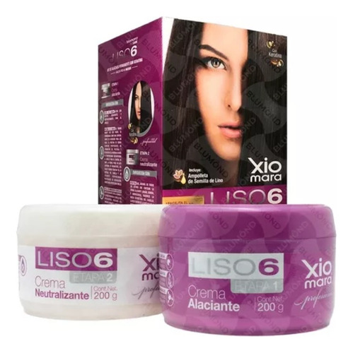 Alaciado Permanente Liso 6 Xiomara Envio Gratis