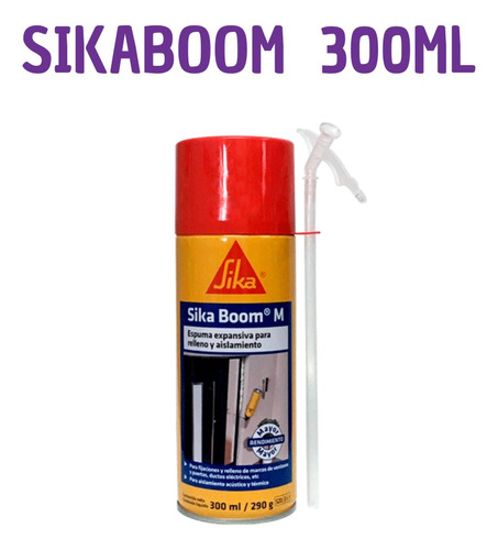 Sika Boom 300ml (espuma Expansiva) 