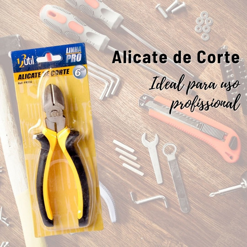 Ferramenta Alicate Corte Doméstico Qualidade 123útil Pro 6