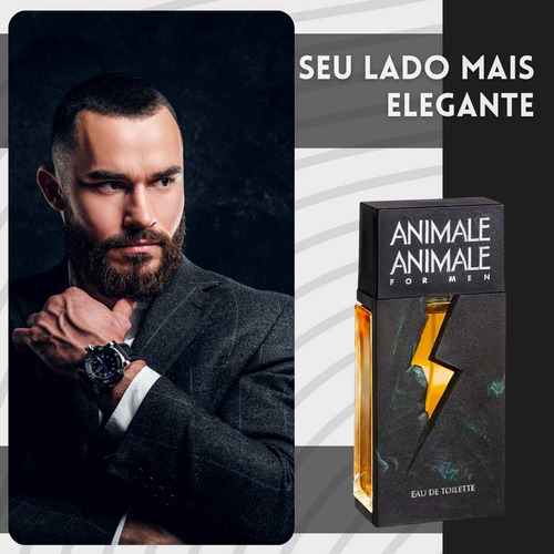Animale Animale For Men Edt 100ml Perfume Masculino Intenso