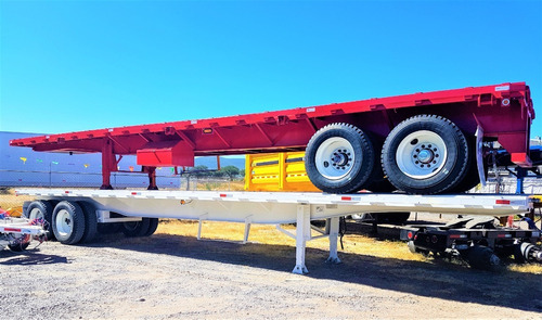 Remolque Plataforma 40ft 2025 3 Ejes Enllantada Marca Venpol