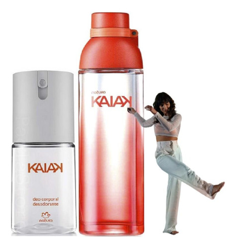 Kaiak Clasico Femenino Colonia 100ml + Deo Corporal Natura