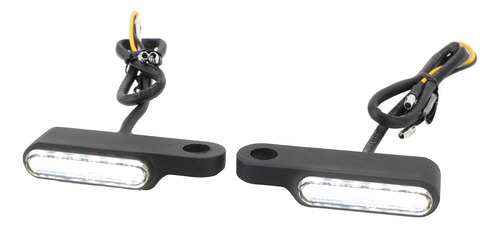 1 Par De Luces Led De Giro Retro Con Señal De Giro Para Moto