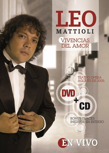 Leo Mattioli - Vivencias Del Amor (dvd + Cd) - Ya Música