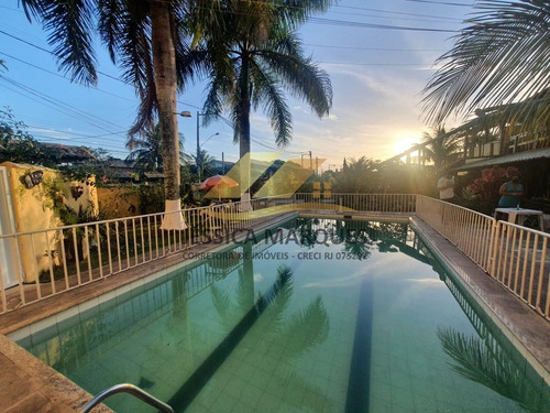 Imagem 1 de 14 de Casa 4 Quartos, Piscina E Área Gourmet Em Unamar - P_38
