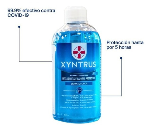 Bioenjuague Bucal Sin Alcohol Xyntrus Brix Covid Bacterias