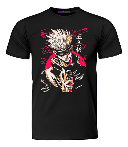 Polera Satoru Gojo Jujutsu Kaisen Anime Grafimax