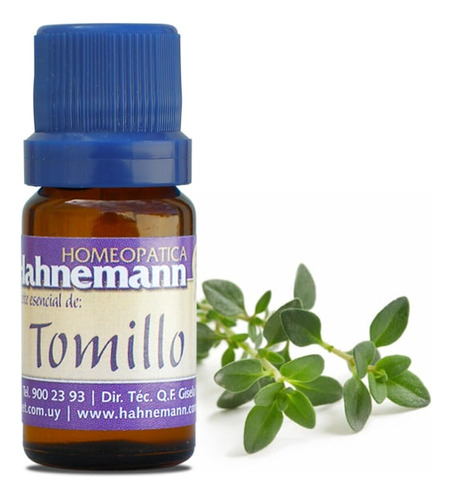 Aceite Esencial De Tomillo Hahnemann® X 10 Ml