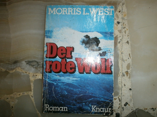 Der Rote Wolf Morris L West Roman Droemer Knaur Germany 1971