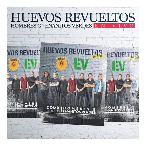 Hombres G & Enanitos Verdes Huevos Revueltos En Vivo cd